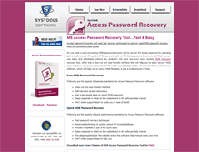 Tablet Screenshot of ms.accesspasswordrecoverytool.com