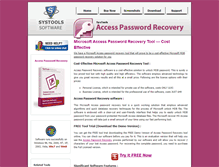 Tablet Screenshot of microsoft.accesspasswordrecoverytool.com