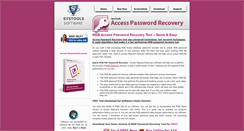 Desktop Screenshot of mdb.accesspasswordrecoverytool.com